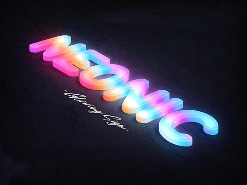 发光字制作